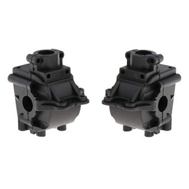 Imagem de Tongina 2 Pares RC Caixa de Engrenagens Superior Inferior, para WLTOYS 144001 1/14 Carrinho RC