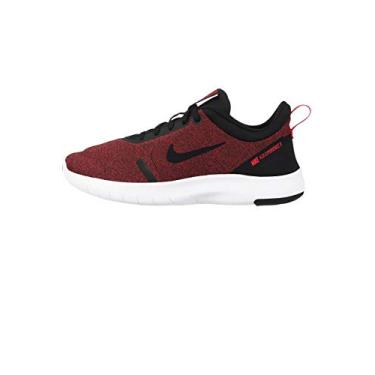 Imagem de Nike Boy's Flex Experience RN 8 Running Shoe Black/University Red/White Size 6 M US