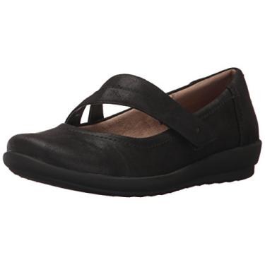 Imagem de Easy Spirit Sapatilha feminina Aranza Mary Jane, Preto, 9 Narrow