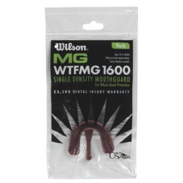 Imagem de Alça de proteção de boca Wilson Youth SD de volume (marrom)