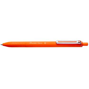 Imagem de Pentel iZee Bolígrafo BX470 - Boli Retráctil con Cuerpo Mate y Clip Metálico, de Uso muy Cómodo para Escritura Suave, Perfecto para Colegios y Oficinas
