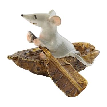 Imagem de Top Collection 4469 Estatueta de barco de remo do rato