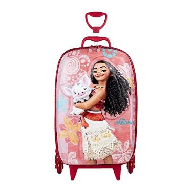 Imagem de Mochila Infantil Princesa Moana Disney Rodinha Tripla Maxtoy