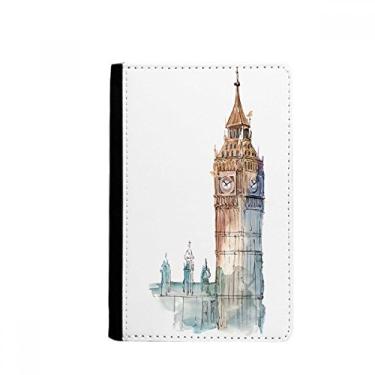 Imagem de Porta-passaporte Big Ben na Grã-Bretanha Notecase Burse carteira porta-cartão, Multicolor