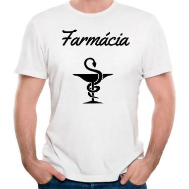 Imagem de Camiseta Farmácia Curso Faculdade Farmacéutico Profissão - Mago Das Ca