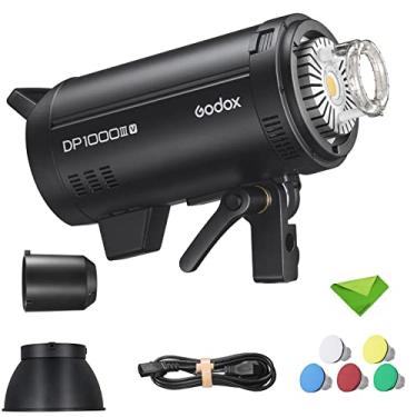 Imagem de Godox DP1000III 1000Ws Flash Strobe Luz de Estúdio GN140 0.1-1S Tempo de Reciclagem, Sistema 2.4G X 5600±200K Montagem Bowens Monolight para Fotografia de Retrato de Estúdio (DP1000III-V)