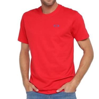 Imagem de Camiseta Oakley Ellipse Sm23 Masculina Red Line