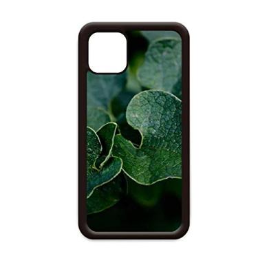 Imagem de Capa com imagem de plantas de folhas escuras natureza para iPhone 11 Pro Max para Apple Mobile Case Shell