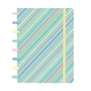 Imagem de Caderno Disco IsCool Inteligente A5 Candy Dots Linhas Verde