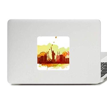 Imagem de USA America New York City Liberty Decalque de vinil Paster Laptop Adesivo Decoração PC