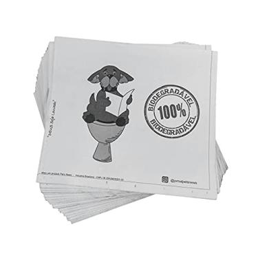 Imagem de Jornal Pet Pacote Com 100 Folhas - Biodegradável 64x56