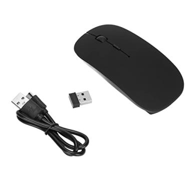 Imagem de Mouse Sem Fio Silencioso Ultrafino 5.0 2.4G Mouse Sem Fio Recarregável Notebook Tablet Office Mouse Connection Mute Click Rastreamento óptico de Alta Sensibilidade Mouse para