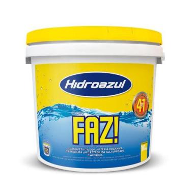 Imagem de Cloro Piscina Faz Hidroazul 4+1 2,5Kg