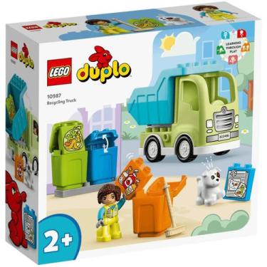 Imagem de Lego Duplo Caminhão De Reciclagem 10987 Blocos De Montar