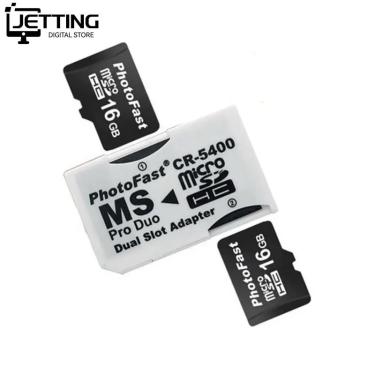 Imagem de Super Speed Card Reader para Câmera  Micro SD  TF para Memory Stick  MS Pro Adaptador  Duo Branco  2