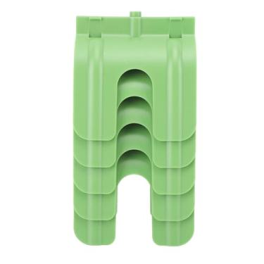 Imagem de Posicionador Elétrico da Caixa do Drywall, Abs Durável Embelezado Ferramenta de Posicionamento Eficiente de 5 Pces para Marcas Cegas do Interruptor (Verde)