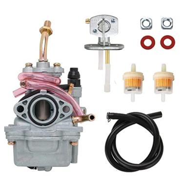 Imagem de Carburador TTR90 compatível com Yama-ha TTR90 TTR 90 2000-2003 TTR90E 2003-2005 5HN-14101-00-00 5HN-14101-10-00 Válvula de interruptor de combustível Petcock