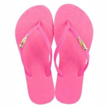 Imagem de Chinelo Coca Cola Shoes Sandal Way Feminino Pink Confortável Dia a Dia Praia Piscina-Feminino