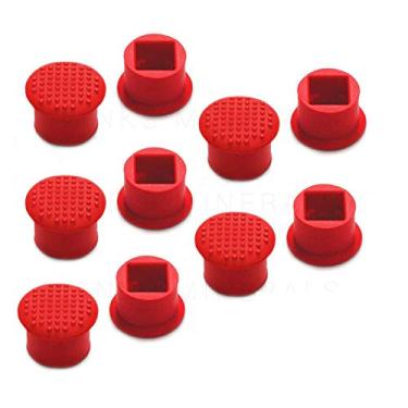 Imagem de Zahara TrackPoint teclado mouse tampa vermelha ponteiro macio domo laptop substituição para Lenovo Thinkpad IBM T410 T420 T430 T510 T520 X61 / E420 E430 E520 / R400