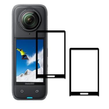 Imagem de ULBTER Protetor de tela para Insta360 X5 / X4 360 [2 unidades] Vidro temperado para Insta 360 X4 / X5 0,3 mm 9H Dureza Anti-arranhões e antibolhas