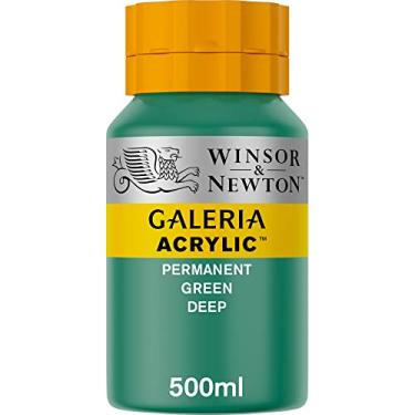Imagem de Tinta Acrílica Winsor & Newton Galeria 500ml 482 Permanent Green Deep