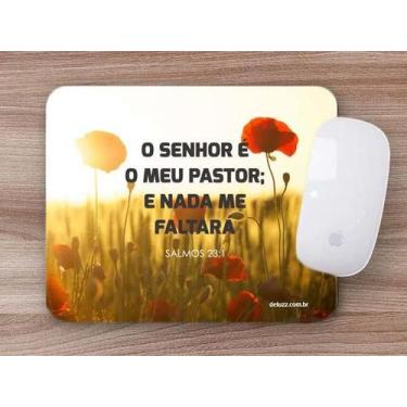 Imagem de Mouse Pad Emborrachado Personalizado Estampas Evangélico Católico - De