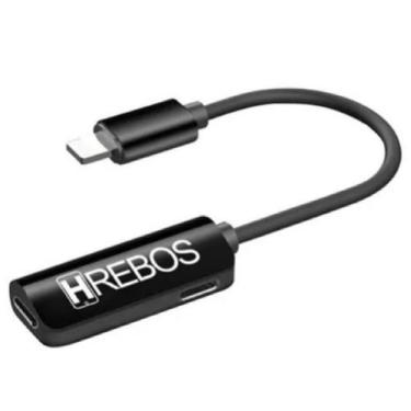 Imagem de Adaptador Fone Duplo Cabo Lightning Ouça Musica e Carregue - A.R Varie