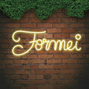 Imagem de Painel Neon Formei Festa Decoração - OnTheLight, Branco quente