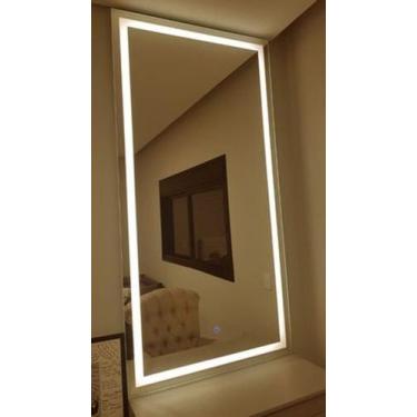Imagem de Espelho com LED Touch Screen Camarim e Banheiro Iluminação - Cebrace, 