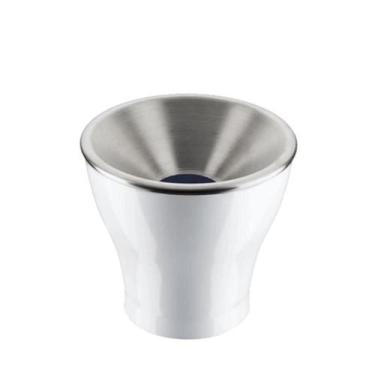 Imagem de Cuspideira De Vinho Para Degustação Preto Branco Inox 2.5L - Boccati, 