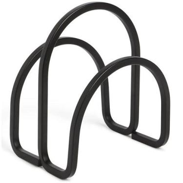 Imagem de Squire - Porta Guardanapo Preto em Metal UMBRA