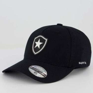 Imagem de Boné Botafogo Americano Preto - Supercap, Único