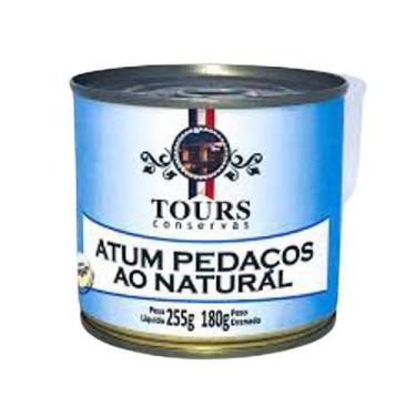 Imagem de Atum Pedaços Ao Natural Tours 255G, Em pedaços