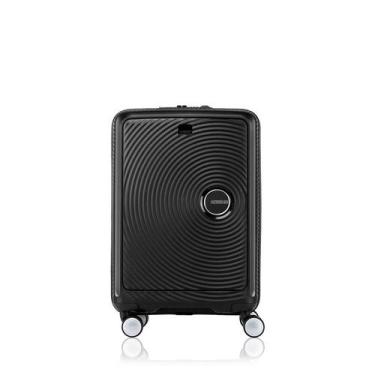 Imagem de Mala American Tourister Curio Open Front Preta Pequena, Preto, Pequena