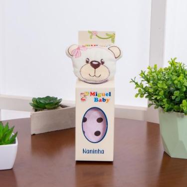 Imagem de Naninha de Bebê Para Dormir Noite Toda Fralda Macia Anti Alérgica Com 