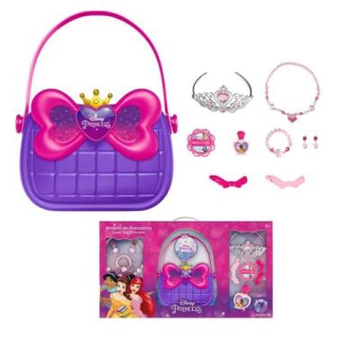 Imagem de Maleta de Brinquedos Acessórios Super Box Princesas BR1986 - Multikids