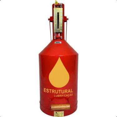 Imagem de Aferidor de Combustível 20L com Visor de Vidro e Escala de Graduação -