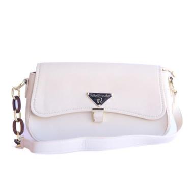 Imagem de Bolsa Feminina Prática Túlio Rossato Vegan Off White Moderna - Tulio R