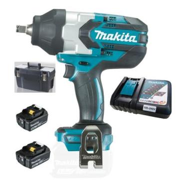 Imagem de Chave Impacto Bateria 18v 1/2 1000nm Dtw1002 2bat Car Caixa - Makita