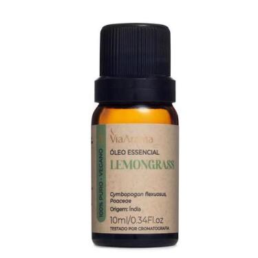 Imagem de Oleo essencial 10ml lemongrass via aroma