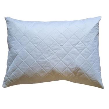 Imagem de Porta Travesseiro Matelado Microfibra Ziper - Magic Enxovais, Branco