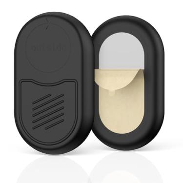 Imagem de TUDIOW Pacote com 2 capas para Samsung Galaxy SmartTag2, com adesivo 3M, capa protetora de silicone totalmente protetora antiperda resistente a arranhões para Smart Tag2 (preto e preto)