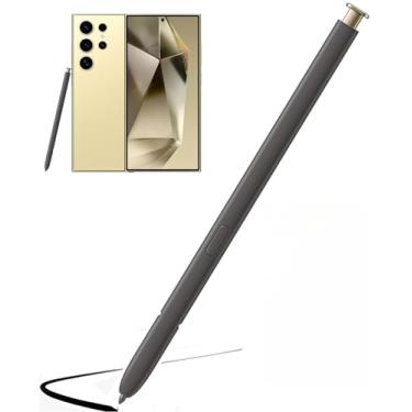 Imagem de Caneta Galaxy S24 Ultra S [sensor de pressão 4096] Substituição para Samsung Galaxy S24 Ultra 5G todas as versões [SEM Bluetooth] Caneta Stylus Touch (ouro amarelo)