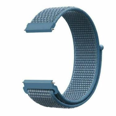 Imagem de Pulseira 20mm Nylon Bight para Relógio Smartwatch com Pinos - Poolsy, 