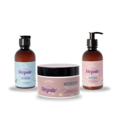 Imagem de Cronograma Capilar  Linha Repair (Econômico) Lauline Believe