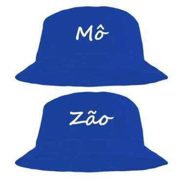 Imagem de Kit Casal Chapéu Bucket Hat Estampado Mozao - MP Moda Masculina, Único
