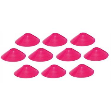 Imagem de Cone Tartaruga Kit Com 10 Unidades - VKG ESPORTES, Rosa