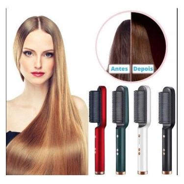 Imagem de Escova Alisador De Cabelo Multifuncional Anion Hair Pro 3em1 - oem, Do