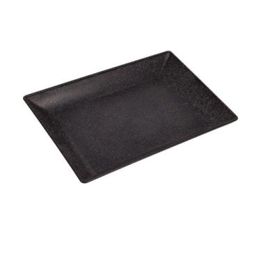 Imagem de Petisqueira travessa Retangular servir 24cm Preto - Evo