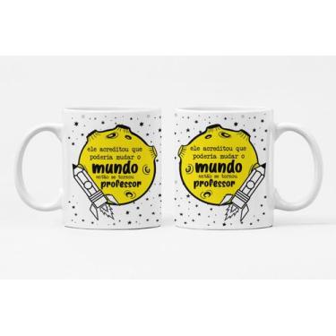 Imagem de Caneca de Porcelana Personalizada Dia Dos Professores - Like Geek